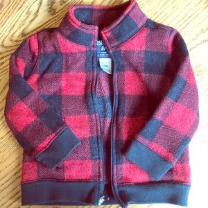 18M buffalo plaid jacket